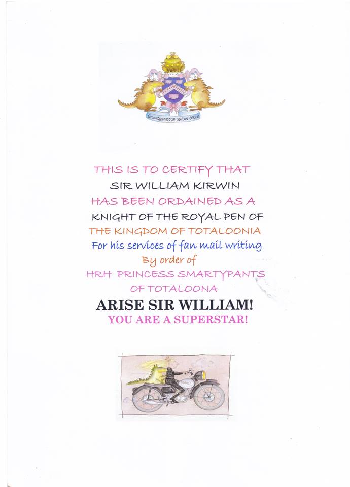 Arise Sir William - illustration