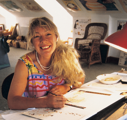 Archival photograph of Babette Cole, image 7 of 7