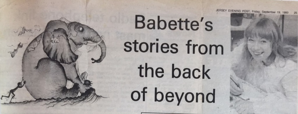 Archive newspaper article about Babette Cole and the Nungu books