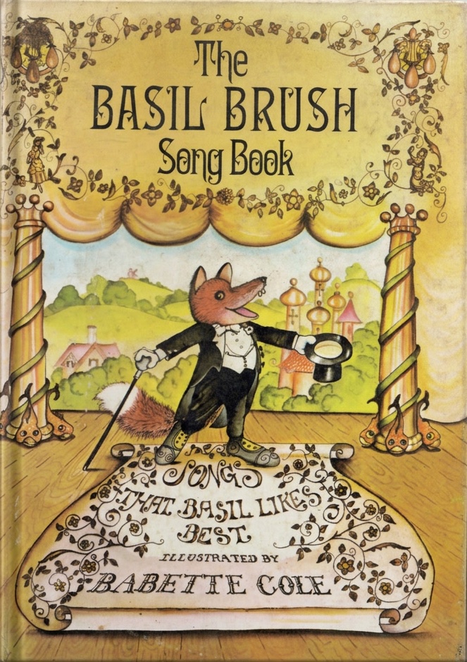 Cover of The Basil Brush Song Book illustrated by Babette Cole