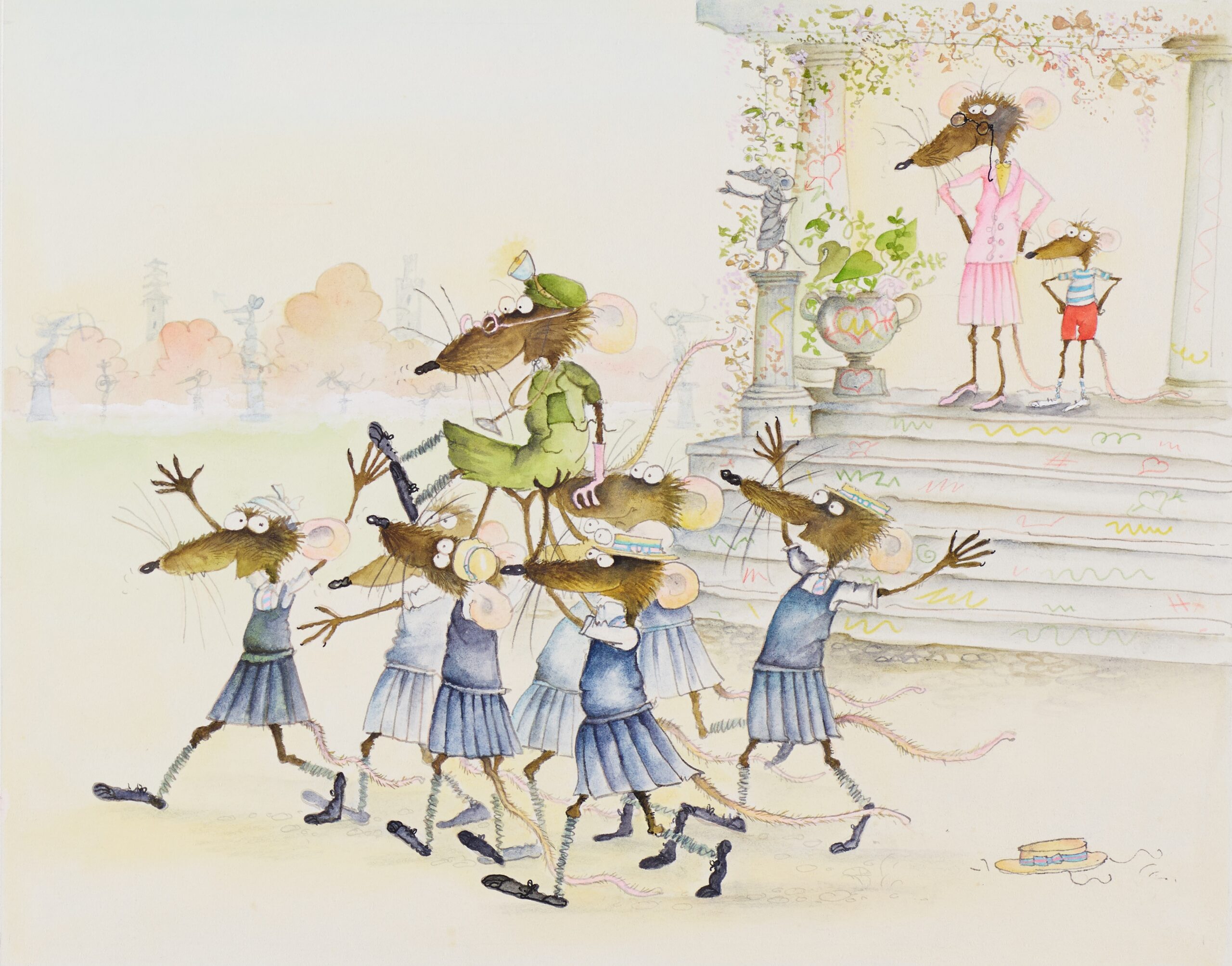 Illustration by Babette Cole from Hurray for Ethelyn
