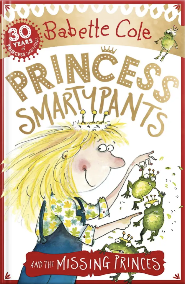 Original cover of Princess Smartypants and the Missing Princes by Babette Cole