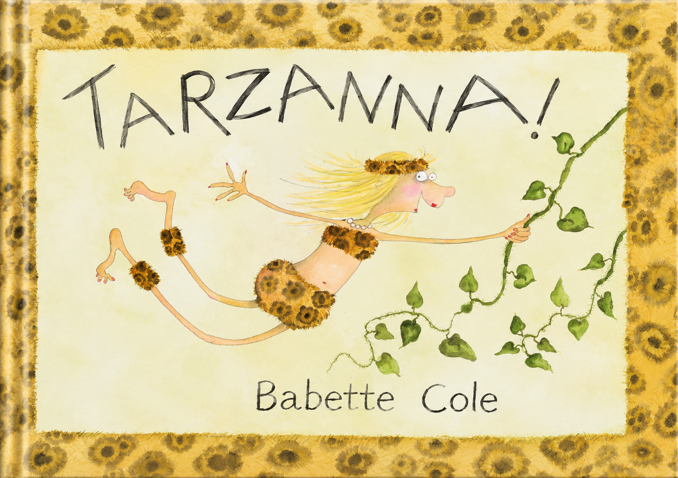 Original cover of Tarzanna by Babette Cole